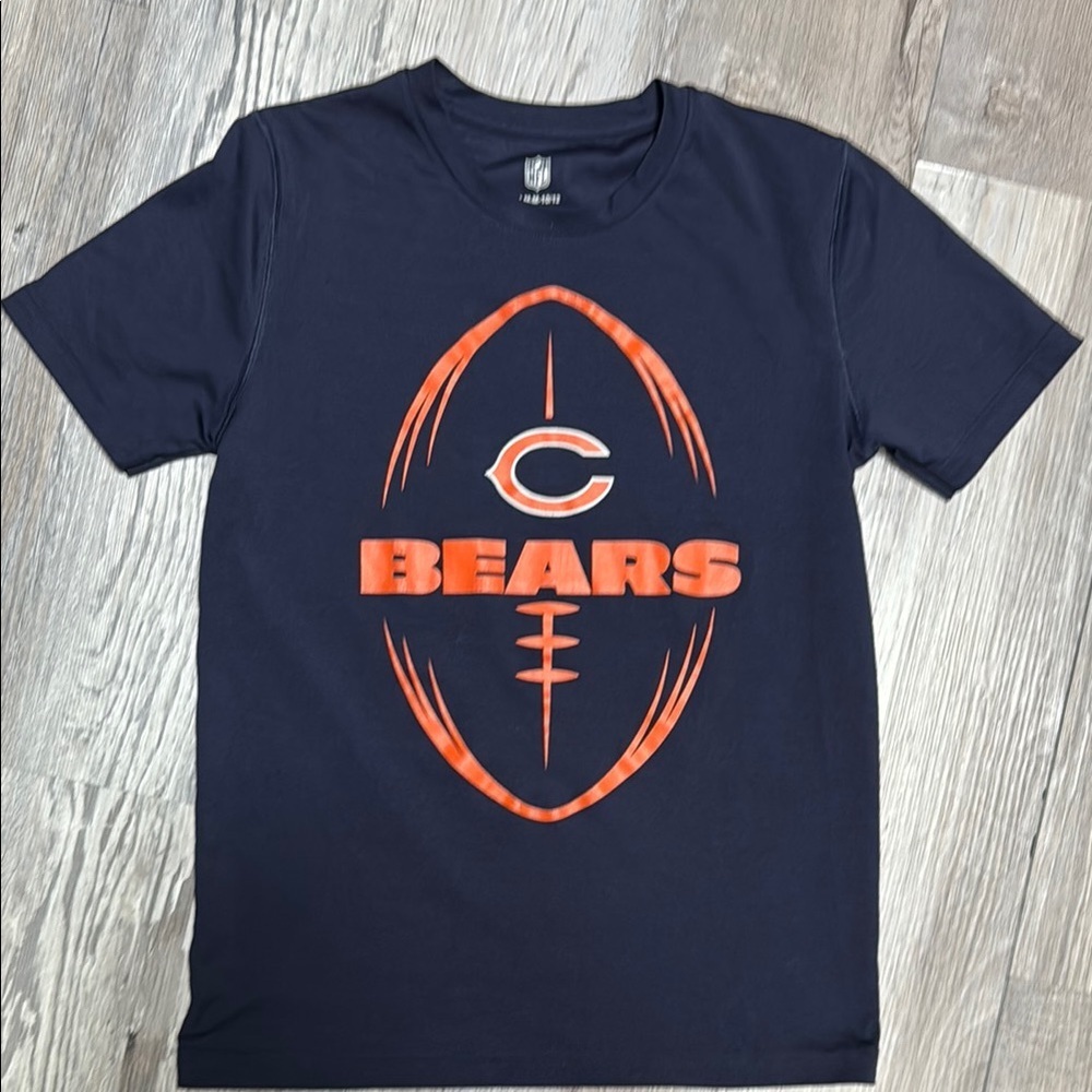 NFL Chicago Bears Youth Icon Navy T-Shirt - M